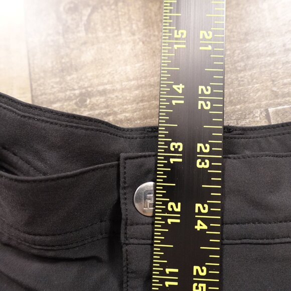 FootJoy Golf Shorts – Men’s W40, Black Stretch Performance - Picture 7 of 11